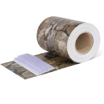 Sekey – Fascia in PVC Arenaria 19 cm x 35 mt – Resistente ai raggi UV, impermeabile, anti muffa – Giardino e balcone