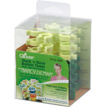 Clover – Organizzatore per Bobine Stack n Store – Elastomero – 30 Bobine – 8,6 x 6,4 cm – Verde