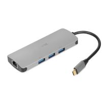 Dockingstation Usb-hub Ibox Iuh3rj4k Rj45 Hdmi Sd Pd100w