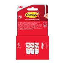 Juego De 8 Pestañas Pequeñas Estándar Command