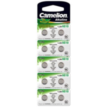 Battery Camelion Alkaline Ag10 0% Mercury/hg (10 Pcs.)camelion