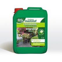 Bsi - Engrais Universel - Pour Plantes D'Intérieur Et D'Extérieur - Avec Oligo-éléments - Santé Et Floraison - 5l - Uab
