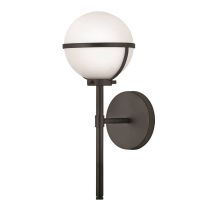 Elstead Hinkley Hollis Badezimmer-wandleuchte Schwarz, Ip44