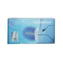 Schego Teichheizer 200 W – 250 mm – 25 mm Durchmesser – 10 m Kabel – Geräuschlos – Für Gartenteich
