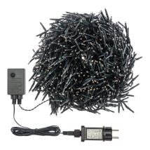 Cadena de luces LED Tradición 1100 MiniLED 11.5m – Control remoto – 1100 bombillas – Verde – Decoración interior y exterior