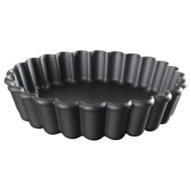 Moules À Tartelette Ronds Cannelés Exoglass 90mm (lot De 12) - Matfer Bourgeat