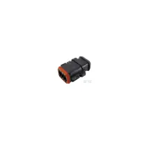 Deutsch – DT06-08SA-EP11 Automotive Connectors – 8 Cavities – Plug Type – Gray Plastic – 13A Current Rating