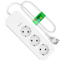 Barre D'Alimentation Zigbee 16a, Hub Zigbee Requis, Multiprise 3 Prises Avec Suivi Énergétique, Câble 1,8 M, Contrôle Via Applic