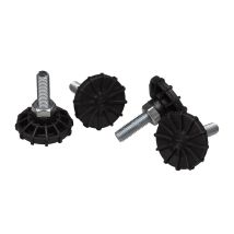 Piedini In Pvc Di Ricambio Per Pignone Lanview, 1 Set = 4 Pezzi, Rax112