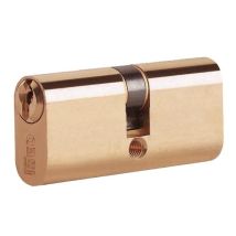 Isé - Cylindre En Laiton Ovale Avec 5 Broches Pour Les Verrous De Profil Central Et Décentralisé Iso Art. 8300 Decentrato