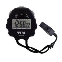 Acctim – Olympus Timer Black – High-Visibility LCD Display – Split Timing – Neck Lanyard – 8 cm x 5.5 cm x 2 cm