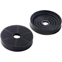 Silverline - 2 Filtros De Carbón Amica Kf17146 (2 Uds.)