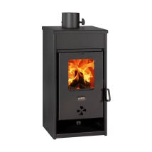Stufa A Legna Prity Kop D – 8,7 Kw, Nero Grafite, Classe A, Design Compatto