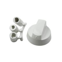 Joystick Universale Multimarca Bianco – 390.136 – Ricambio per Piani Cottura S.D.S. – Lunghezza: 10cm, Larghezza: 5cm – S.D.S.