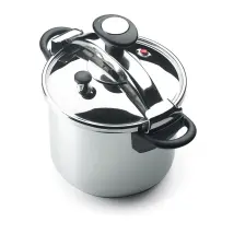 Olla Tradicional Melisa 12 Litros – Acero Inoxidable – Ideal para Cocinar a Fuego Lento – Apta para Inducción