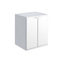 Kit Coprilavatrice Resina 68x64xh88 Cm Bianco