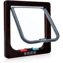 Gatera Con Cierre Manual De 4 Vías, Ahorro De Energía, Resistente A La Intemperie, Práctica, Para Perros Pequeños, Fácil De Instalar Y Usar, Versión 
