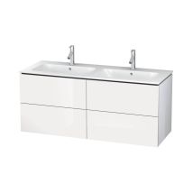 L-cube Mobile Lavabo 1290x481x550mm Noce Scuro