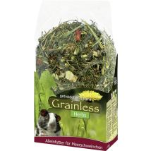 Bubimex – JR Grainless Herbs Meerschweinchen – Trockenfutter mit Gemüse und Kräutern – 15,4% Protein, 5% Fett, 19,2% Rohfaser