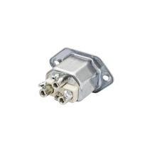 Kalthoff 444055 Connettore Di Alimentazione 444 Spina Con Telaio Di Montaggio Tot Poli: 2 + Pe 16 A Metallo 1 Pz.