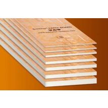 Schluter - Kerdi-board Pannello Sp. 5 Mm H. 2,60 Mt - L. 0,625 M Da Mq 1,62 Tagliato A Meta'