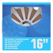Set Copricerchi Meridian 16 Pollici 4 Pezzi In Scatola Espositiva