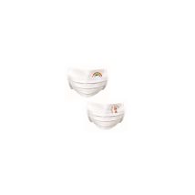 10 Pz Mascherine Bambini Sorriso Fantasie Miste M/f Idrorepellente Misura: Baby Sorriso 3-6 Anni
