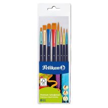 Set Di 8 Spazzole Pelikan Di Varie Misure 701181