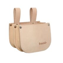 Freund Nageltasche 06023000 – Leder – Doppelfach – Werkzeugaufbewahrung