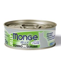 Thon au surimi en gelée 80 g – Alimentation pour chat – Type de conditionnement, Ingrédients, Âge de l'animal, Poids – Monge