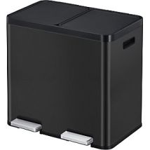 Eko - Papelera De Pedal Recycler Acero 44 L Colector Doble
