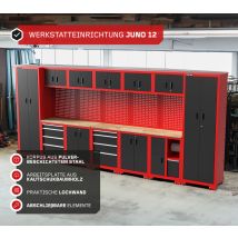 Werkstatteinrichtung Juno 12 Metall Werkzeugschrank - Feistos