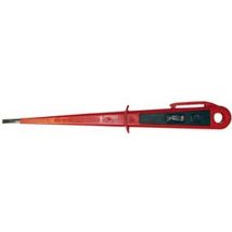 H&h - Detector De Tensión Para 120-250 Voltios, Con Asa En Plástico Abs Y Clip De Material Aisolado, Ancho De La Hoja : 3,5 Mm