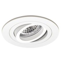 Downlight 703 Gx5,3 12v 50w Blanco Técnico Jiso 703d-90