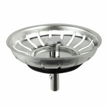 Tapón Rejilla Válvula Cesta Inox 80 Mm X 55 Mm