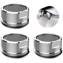 Thsinde - 3 Piezas M24, Aireador De Grifo Para Baño, Accesorios De Boquilla Para Grifo, Aireador De Grifo, Boquilla Universal, Filtro Para Grifo