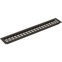 Griglia Di Ventilazione Solido 800x80 Mm Alluminio Anodizzato