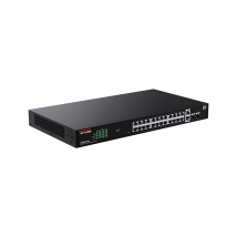 Switch PoE G2228P-24-410W – 26 puertos, 24 PoE hasta 30W, 2 SFP, gestión en la nube – IP COM