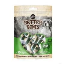 Zeus – Bones Lamb & Mint Small – Rawhide-Free Chew Treats for Dogs – 734421