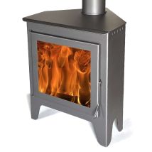 Juan Panadero Kaminofen R6 MAX – 11 kW – Energieeffizienz A+ – 710 x 600 x 510 mm – 320 m³ Heizvolumen – 60 kg
