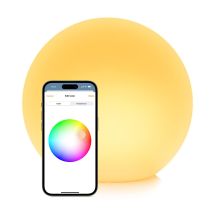 Flare - Lampada Led Portatile Intelligente Con Tecnologia Apple Homekit, Resistenza All'acqua Ip65 E Ricarica Wireless, Bluetooth & Thread - Eve