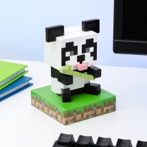 Figura De Acción Paladone Minecraft Panda Icon Light
