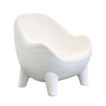 Moovere - Aruba Seduta Rotonda Resistente Per Uso Interno Ed Esterno. Realizzato In Polietilene