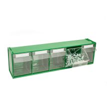 Vipa Cassettiera Componibile Fox 103 Verde 5 Cassetti Mm. 600x135x164 H