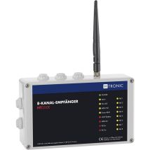 Ht200e Funkempfänger 8-kanal Frequenz 868.35 Mhz, 869.05 Mhz, 869.55 Mhz 12 V Reichweite M - H-tronic