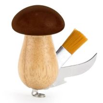 Coltello Kikkerland Multifunctional Keychain Acciaio Inox Portatile Spazzola