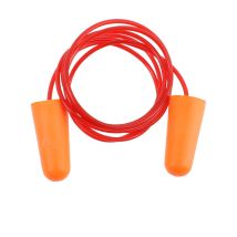 Gehörschutzstöpsel Pu Orange Snr 38db Mit Kordel - Box Mit 200 Paaren Singer Freres - 200b38c