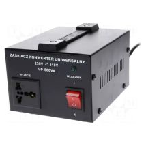 Autotransformador Reversible 500va 110/230vac - 230/110vac Vp-500va