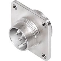 Binder 09 0123 300 06 Conector Macho Redondo Metálico 6 Pines