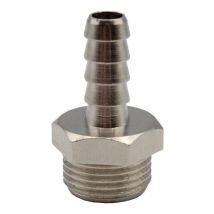 Racor Macho Con Espiga 3/8 Bspp-d-8 , Racord Macho Con Espiga 3/8 Bspp Diseñado Para Aplicaciones Neumáticas Ideal Para Usar Con Compresores De Aire 